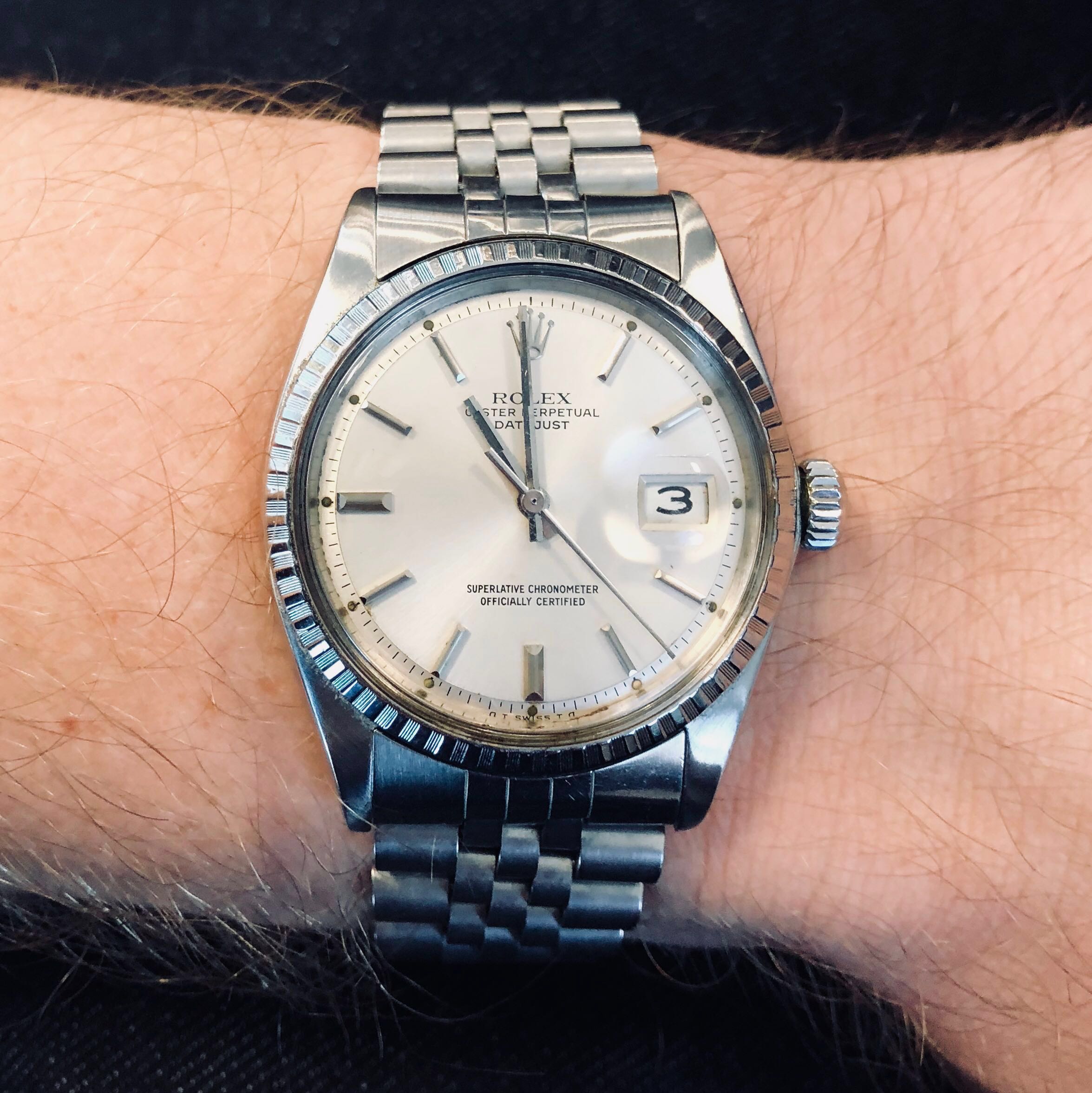 rolex datejust pie pan dial