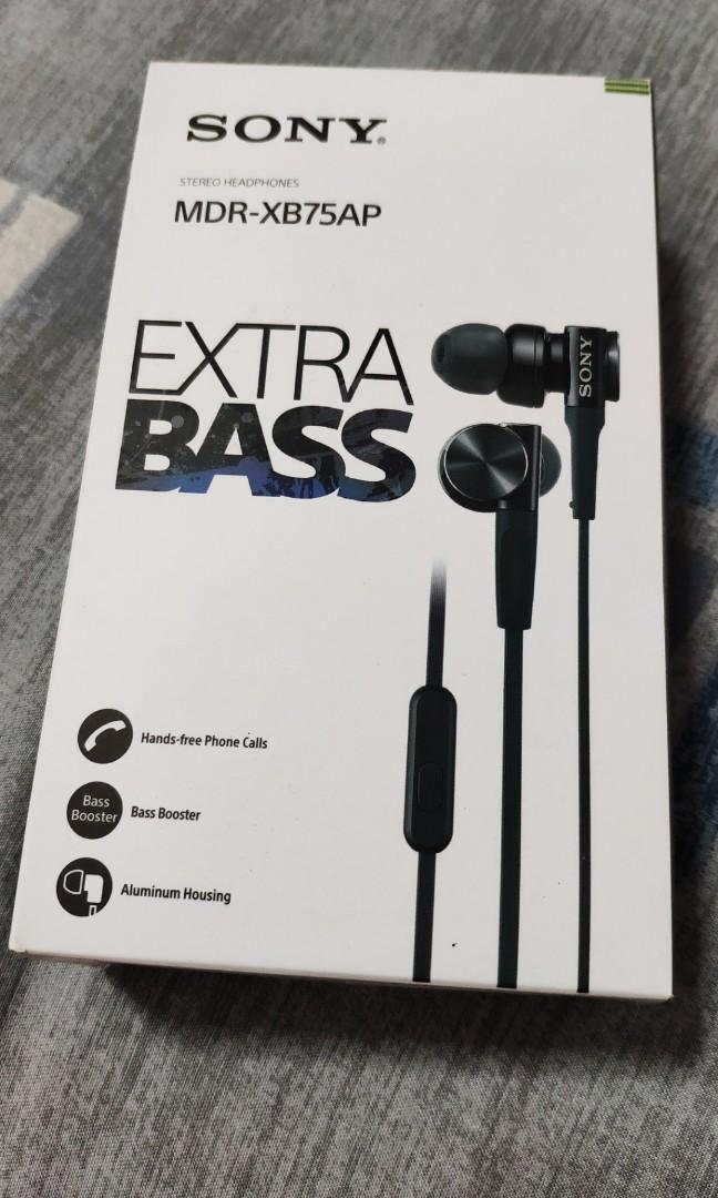 Sony MDR-XB75AP Stereo Headphones, Audio, Headphones & Headsets on ...