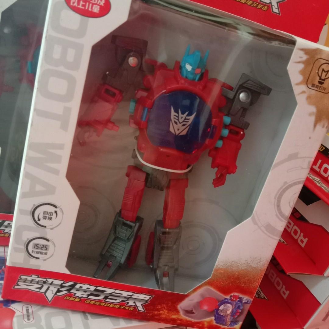 Transformer watch, Hobbies & Toys, Toys & Games on Carousell
