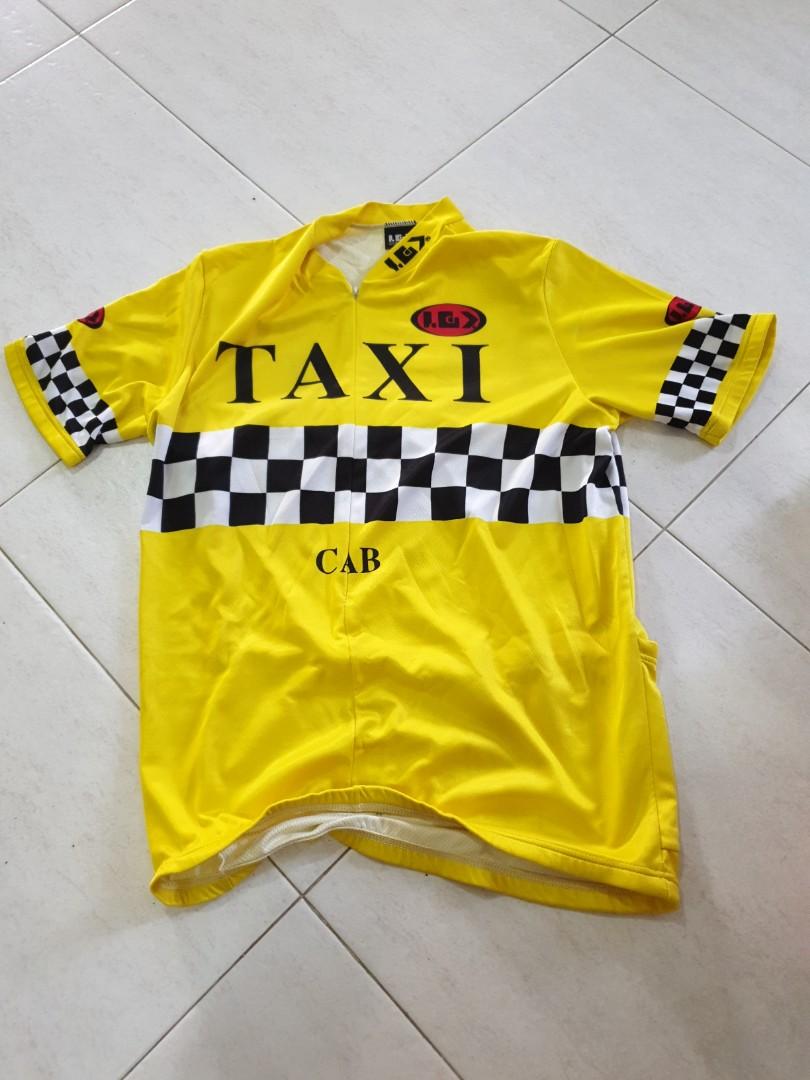 Unique Taxi Cab Cycling Jersey - M 