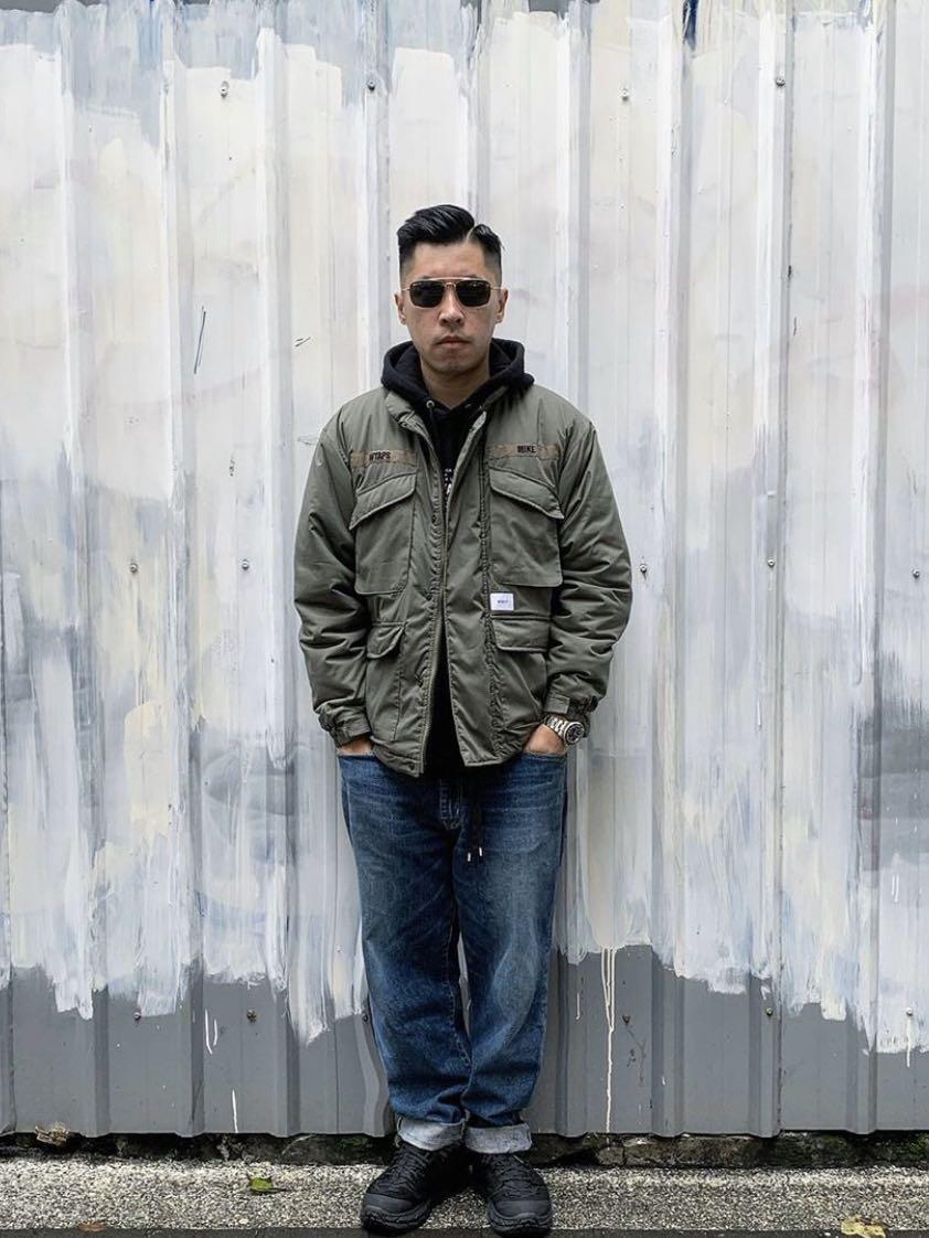 19aw Wtaps MC / JACKET. COPO. TAFFETASサイズ状態