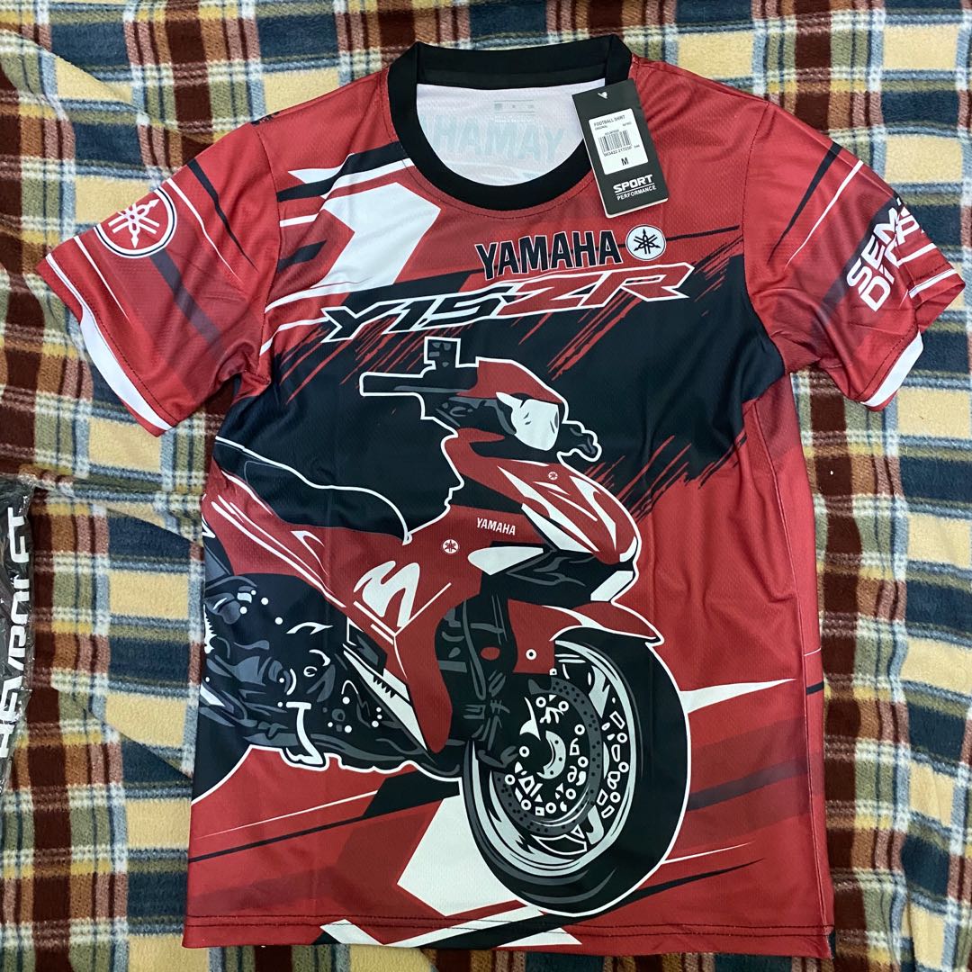 Yamaha Jersey, Men's Fashion, Activewear on Carousell