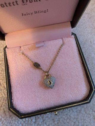 Juicy Couture Heart Charm Necklace