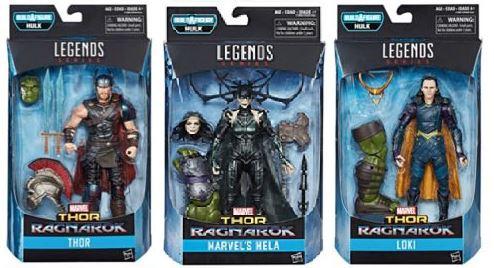 Marvel Legends Thor Ragnarok Bundle 1st Edition Thor Hela Extra Items Loki Misb Toys Games Bricks Figurines On Carousell