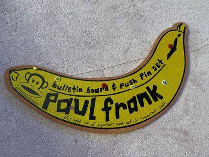 Paul Frank Bulletin Board & Push Pin Set