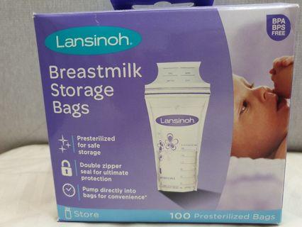 Lansinoh Milk Storage Bag Pouch 100pcs