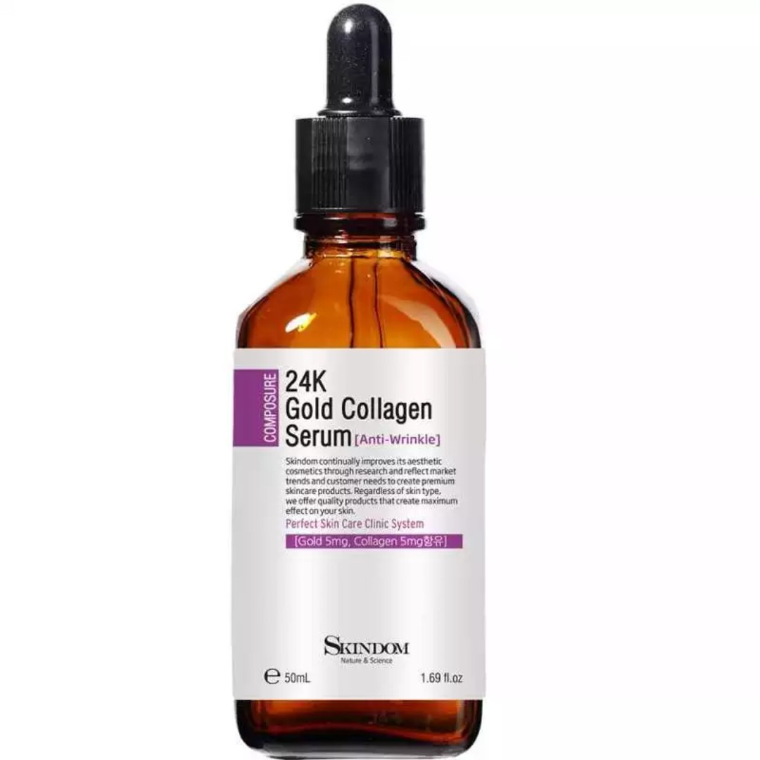 24k gold collagen serum