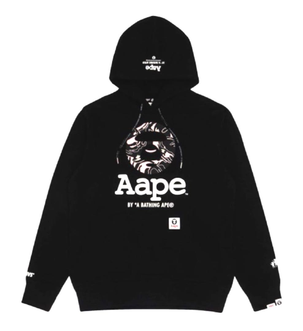 Aape 2025 hoodie black