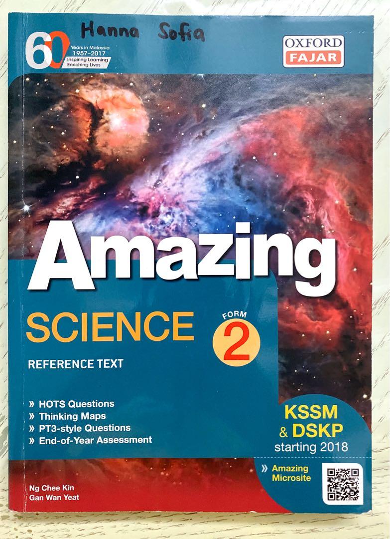Amazing Science Kssm Form 2 Textbooks On Carousell