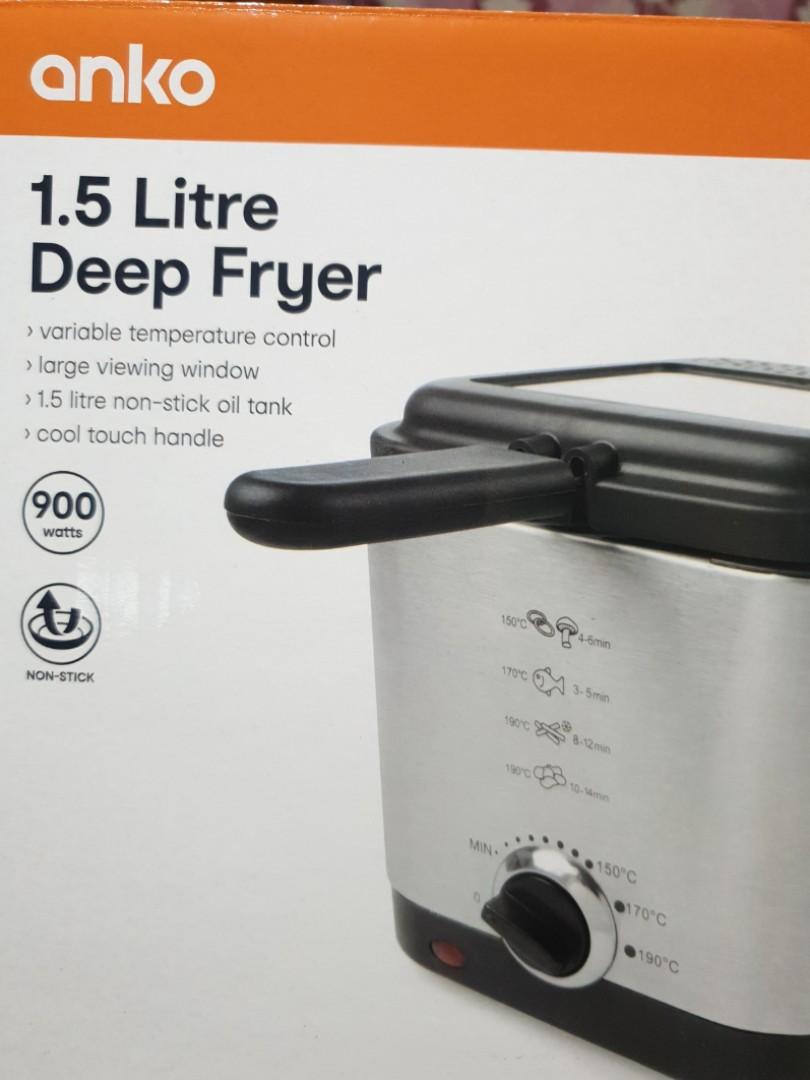 Anko 1.5L Deep Fryer, TV & Home Appliances, Kitchen Appliances, Cookers