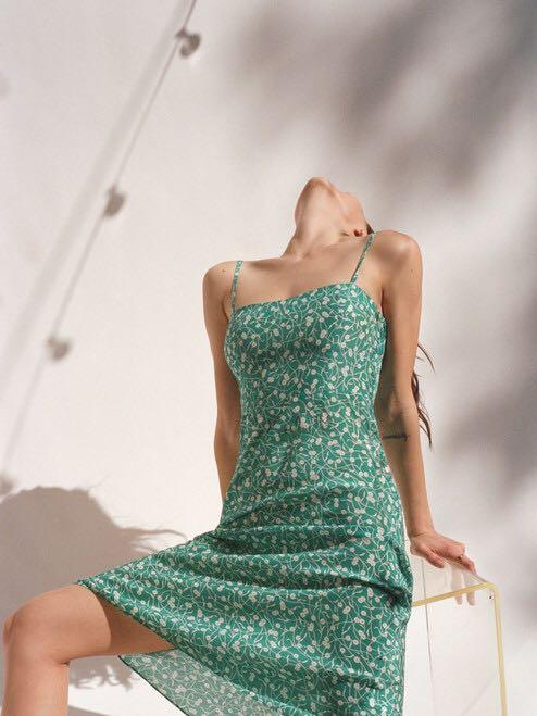 Authentic Realisation par Amelia dress in poison ivy, Women's