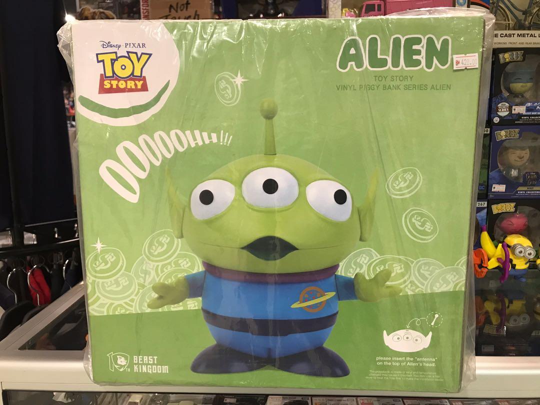 Beast Kingdom Toy Story Alien Vinyl Piggy Bank Series Coin Bank Toys Games Action Figures Collectibles On Carousell
