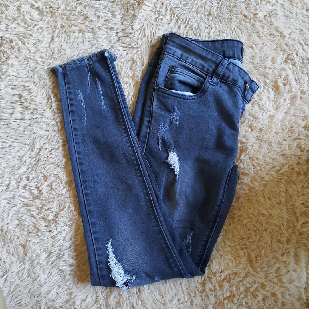 size 24 ripped jeans