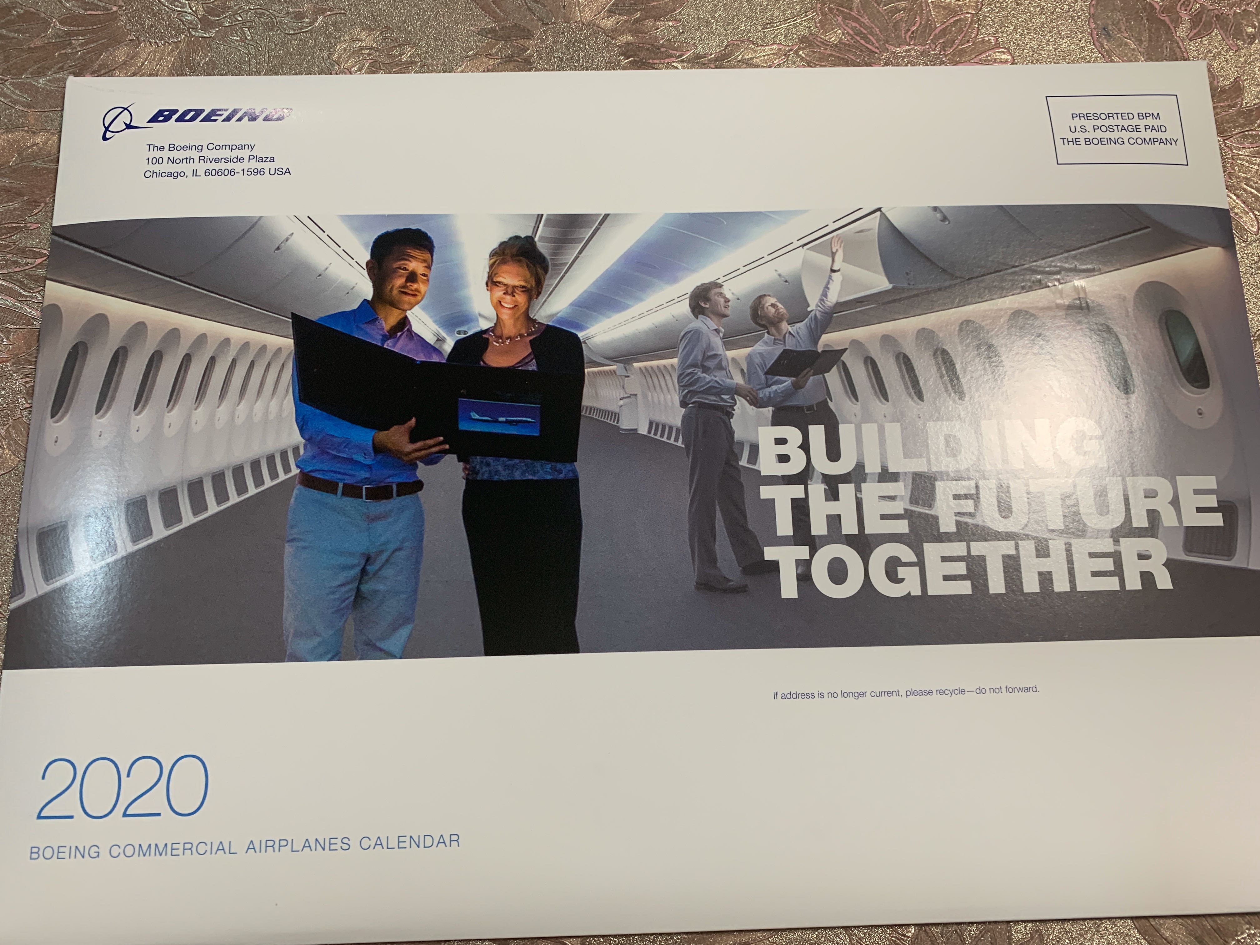 Boeing Calendar 2020, Everything Else on Carousell