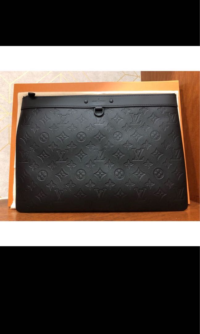 Louis Vuitton Discovery Pochette Monogram Shadow Leather, Luxury, Bags &  Wallets on Carousell