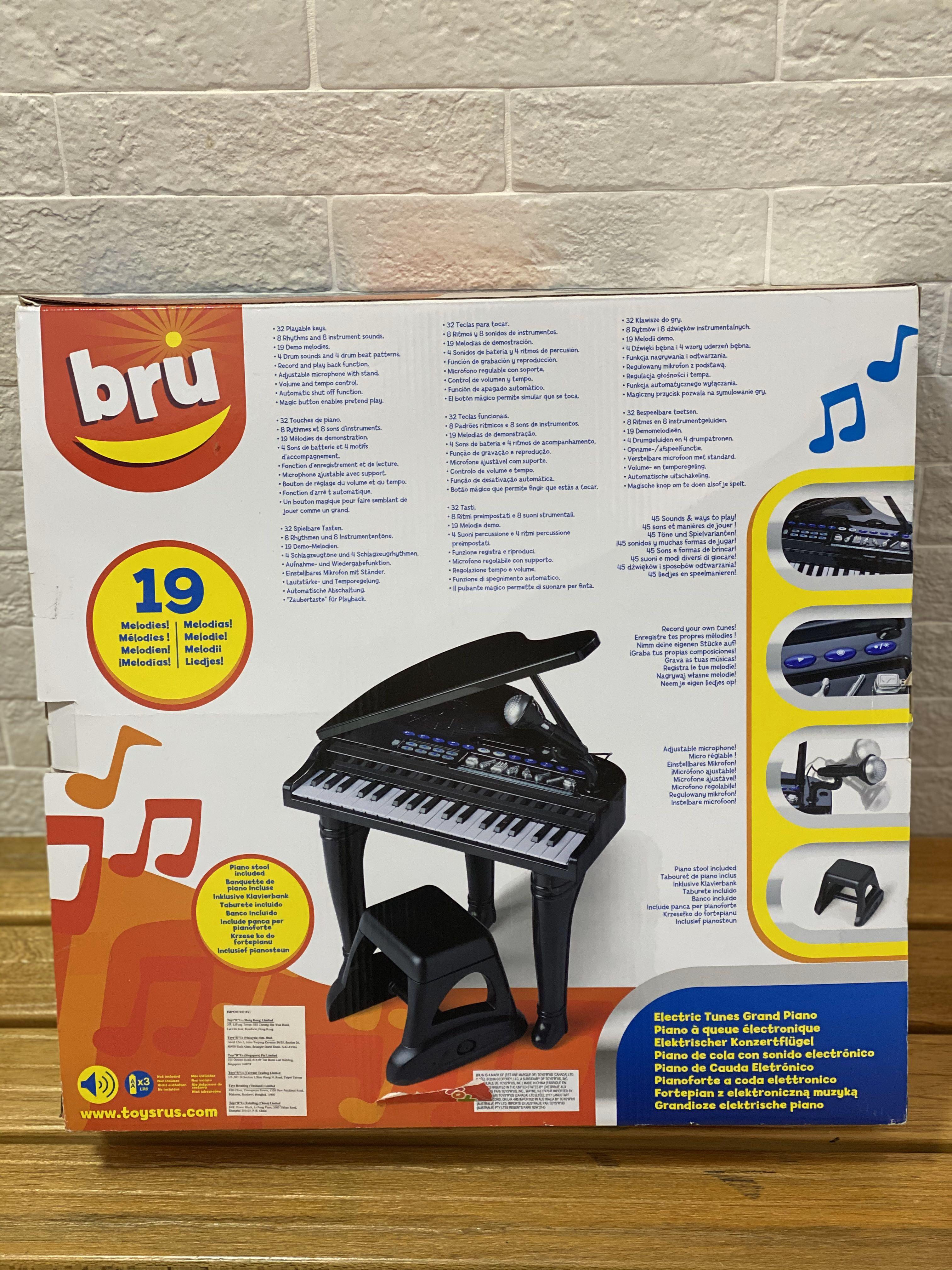 Bru Electric Piano Toys Games Others On Carousell