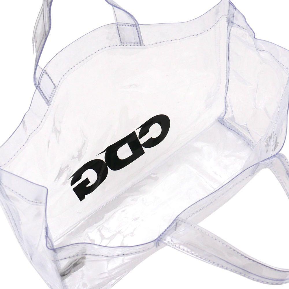 cdg transparent tote