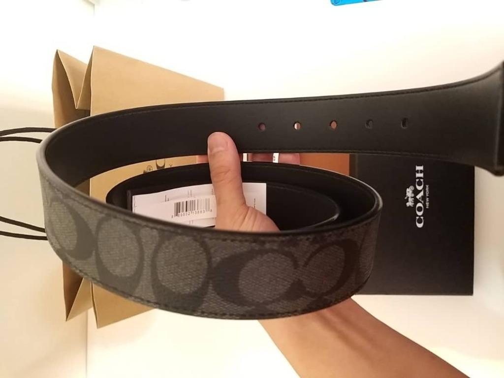 Coach (CutToSize) Reversible Belt, Men's Fashion, Watches