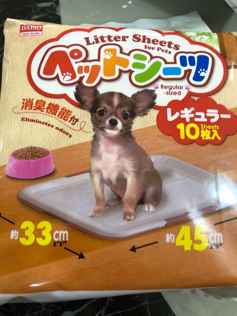 daiso pee pad
