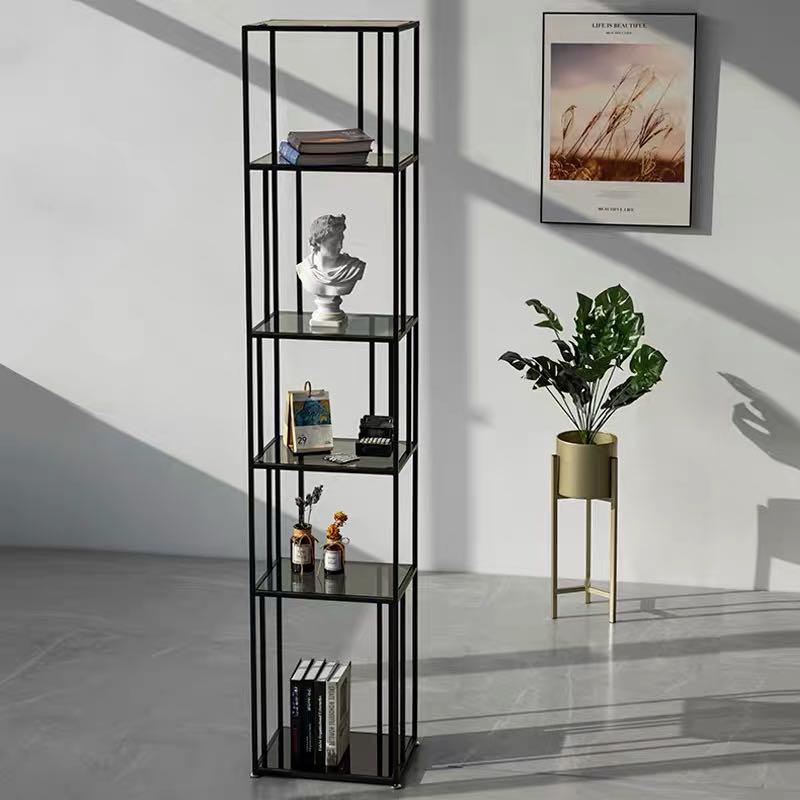 Slim display deals shelf
