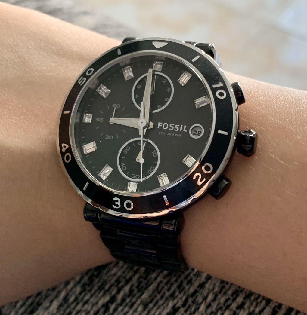 Fossil Black Watch Women s Fashion Watches Accessories