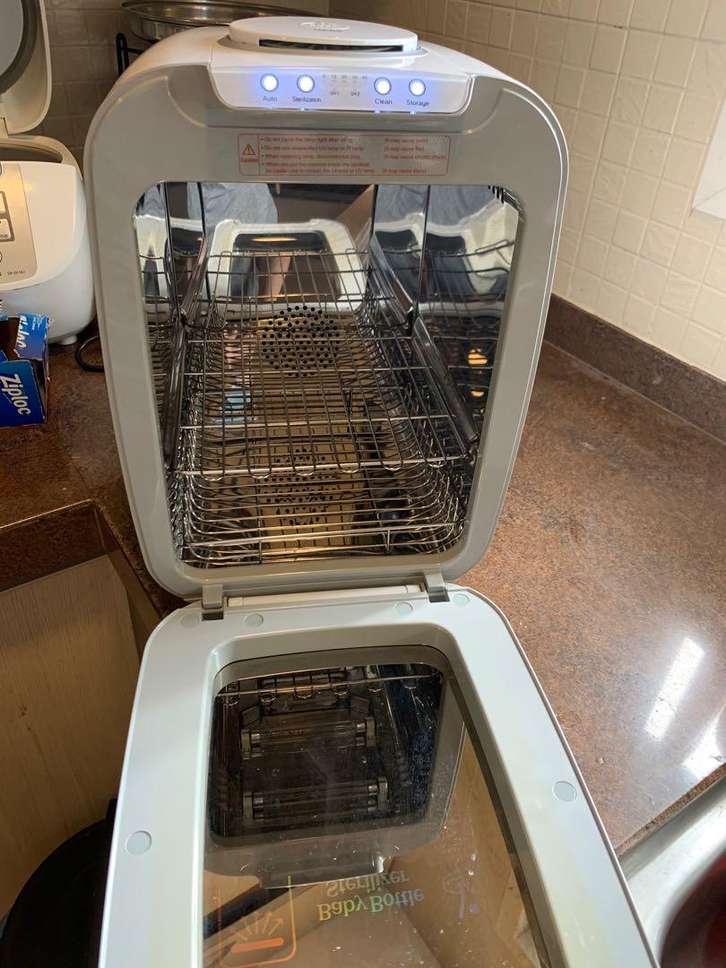 HANIL UV Sterilizer Dryer with 3 new replacement Hepa filters , Babies