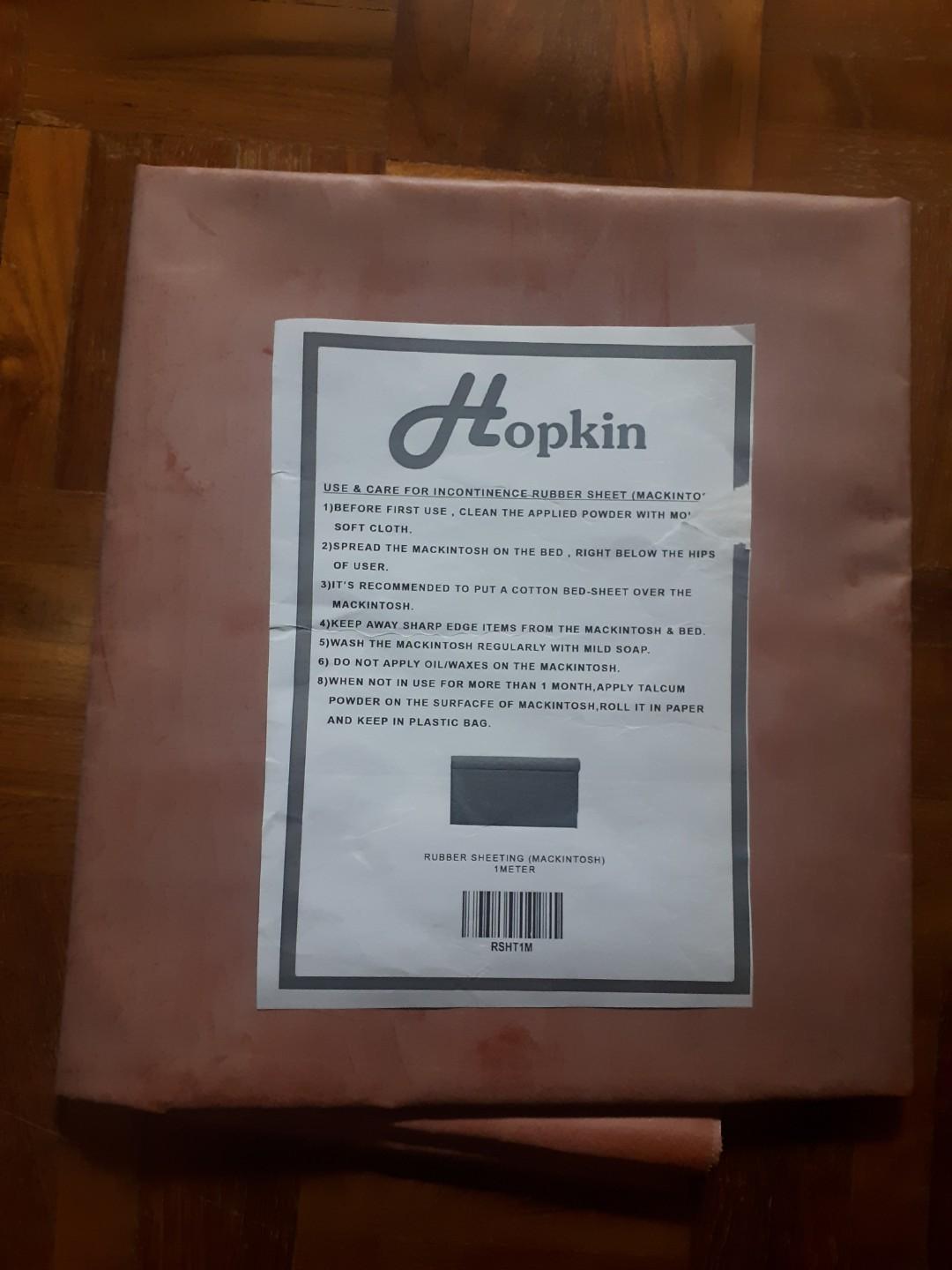 Incontinence rubber sheet (mackintos), Health & Nutrition, Medical