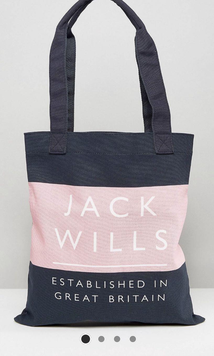 Jack wills store beach bag