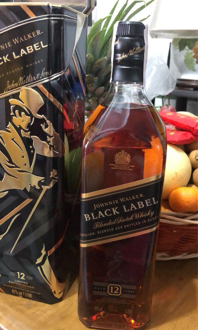 johnnie walker black label richard malone, Food & Drinks ...