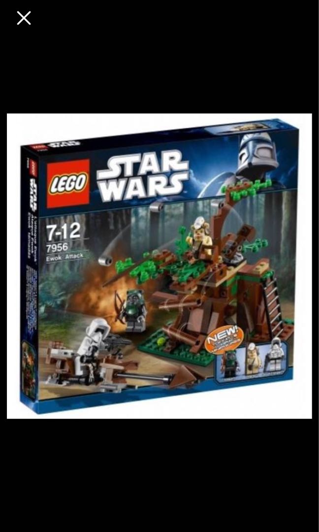Lego Star Wars 7956 Ewok Attack (New) Sale, Hobbies Toys, Toys