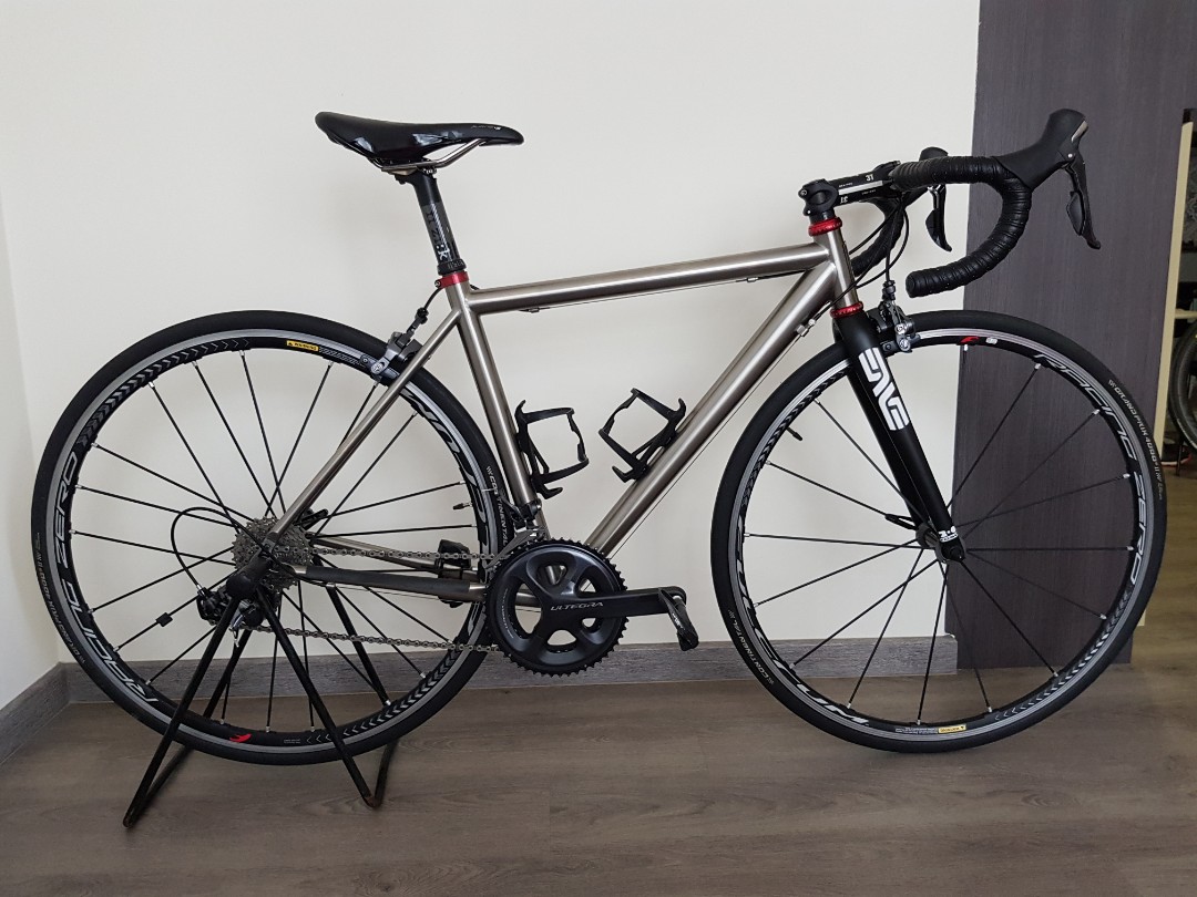 used titanium bike