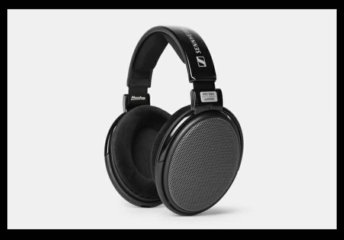 Massdrop X Sennheiser HD 58X HD58X Jubilee Headphones Audio