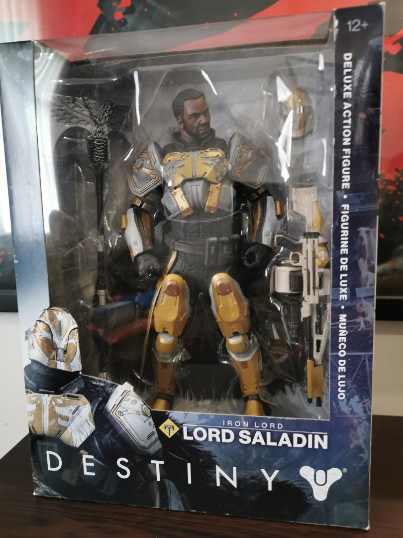 McFarlane Lord Saladin 10" Deluxe Figure (Category: Figurines & Statues) located in Quezon City. Submitted by joseph_b (Listing ID 270315317, Image 2). Description: Brand new in box Minor ding in front window. Other than that, box is in good condition 10" Deluxe Figure of Lord Saladin from Destiny Video Game QC meetups.