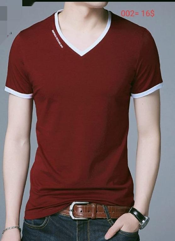 Men Casual t shirt 100 Cotton Fit t shirt Mens Fashion