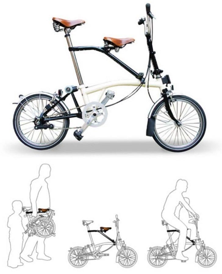 Brompton pere sales child seat