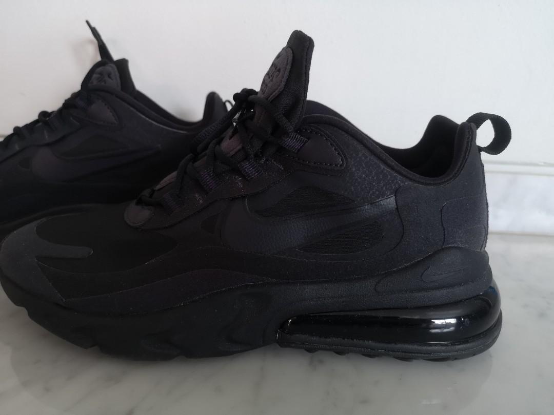 nike react 270 triple black