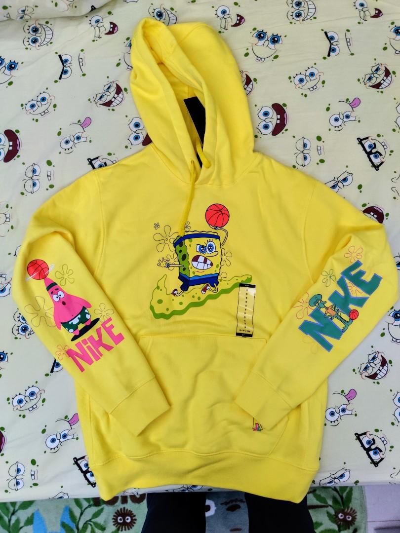 dynamic yellow nike hoodie