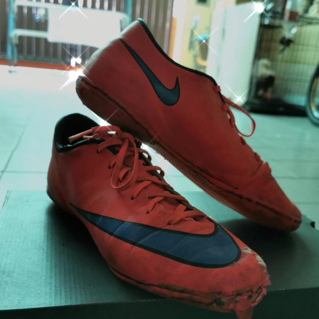 Nike mercurial neon shop orange