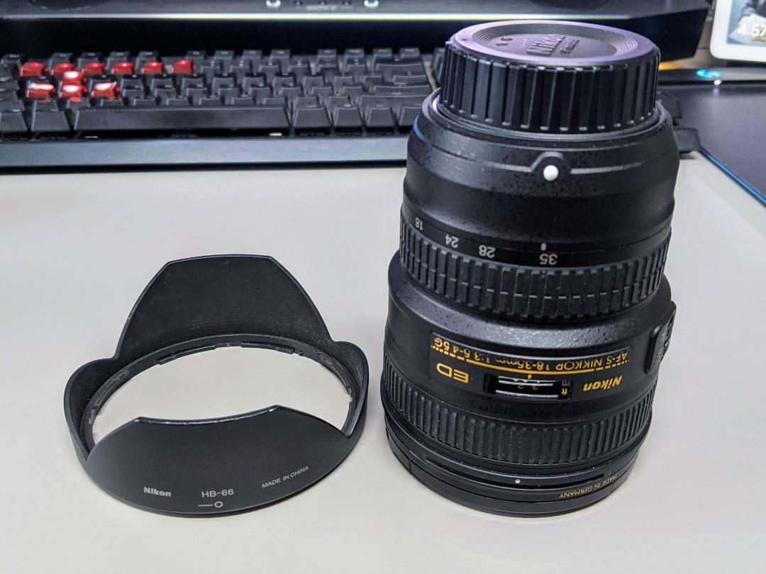 Nikon Af S Nikkor 18 35mm F 3 5 4 5g Ed Lens Photography Lenses On Carousell