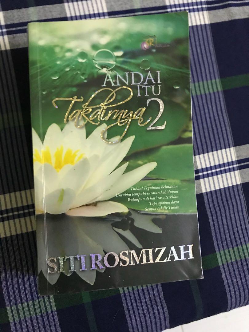 Novel Andai Itu Takdirnya 2 Siti Rosmizah Books Stationery Books On Carousell