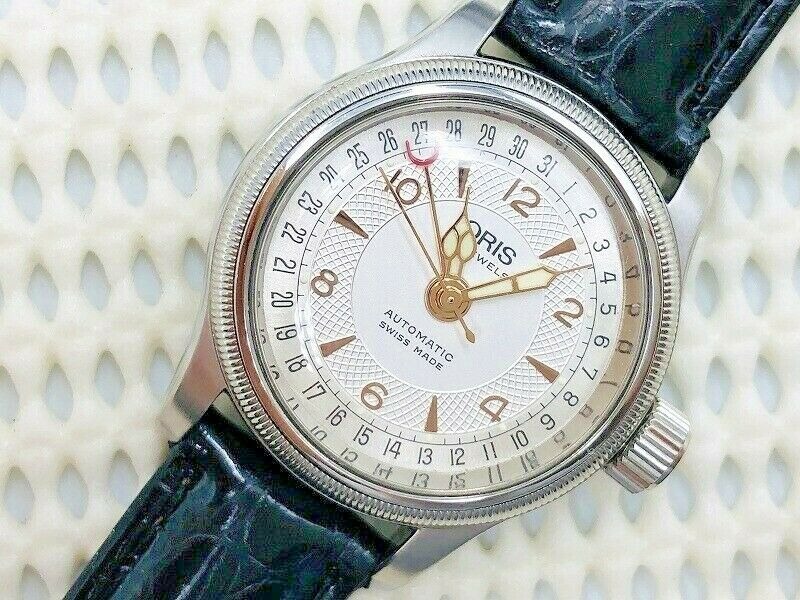 ORIS Automatic Watch 7550 Pointer Date Big Crown HIGH MECH