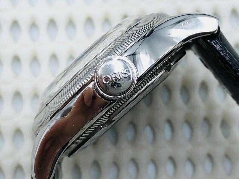 ORIS Automatic Watch 7550 Pointer Date Big Crown HIGH MECH Men s