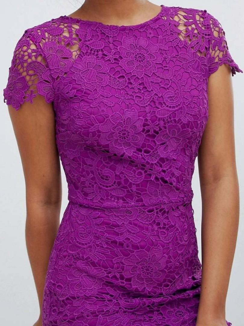 paper dolls purple dress