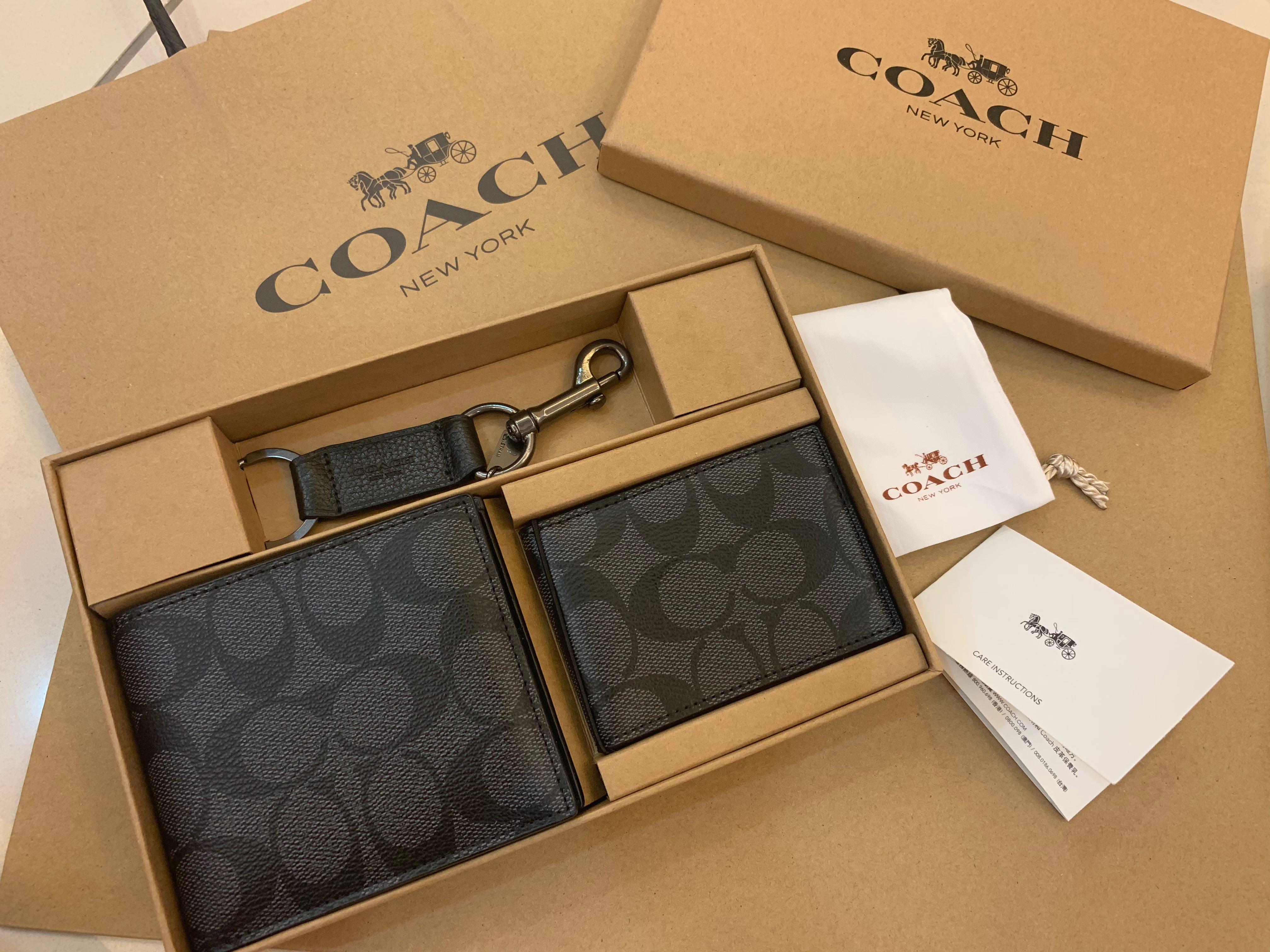 COACH C Signature Purse & Wallet Set 2 Piece Lot NWT | #205466886