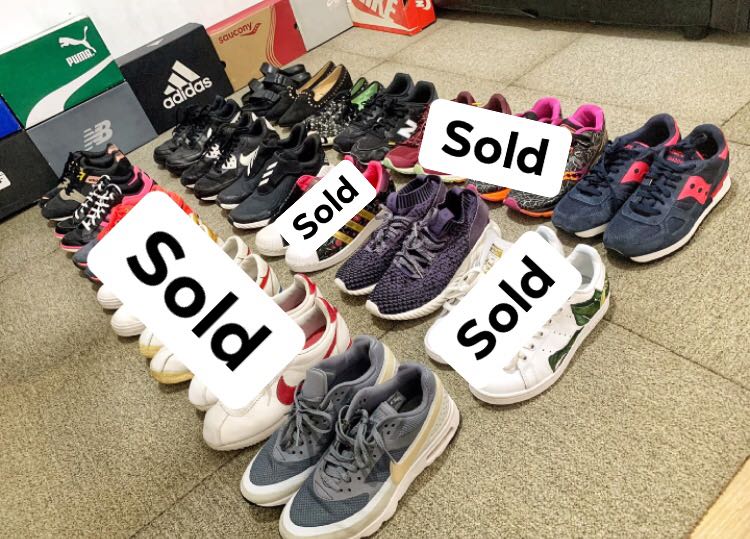 Shoes for Sale (Adidas, Nike, Saucony 