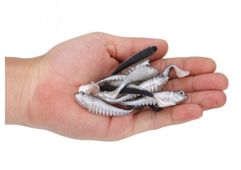 Soft Plastic Fishing Lure 7 5cm 3g Paddle Tail Gewang Sp Anak Ikan Seluang X 10 Pieces Sports Other On Carousell