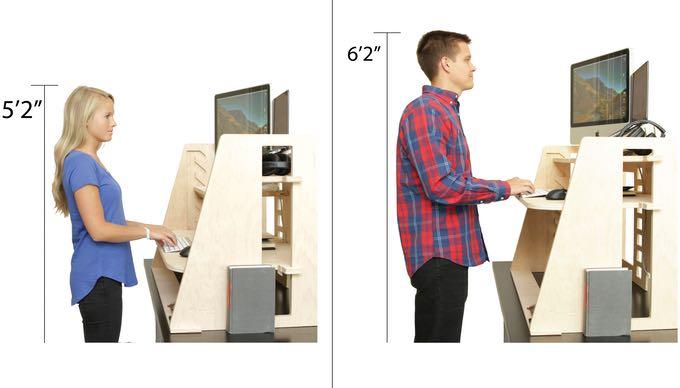 Ervo top standing desk