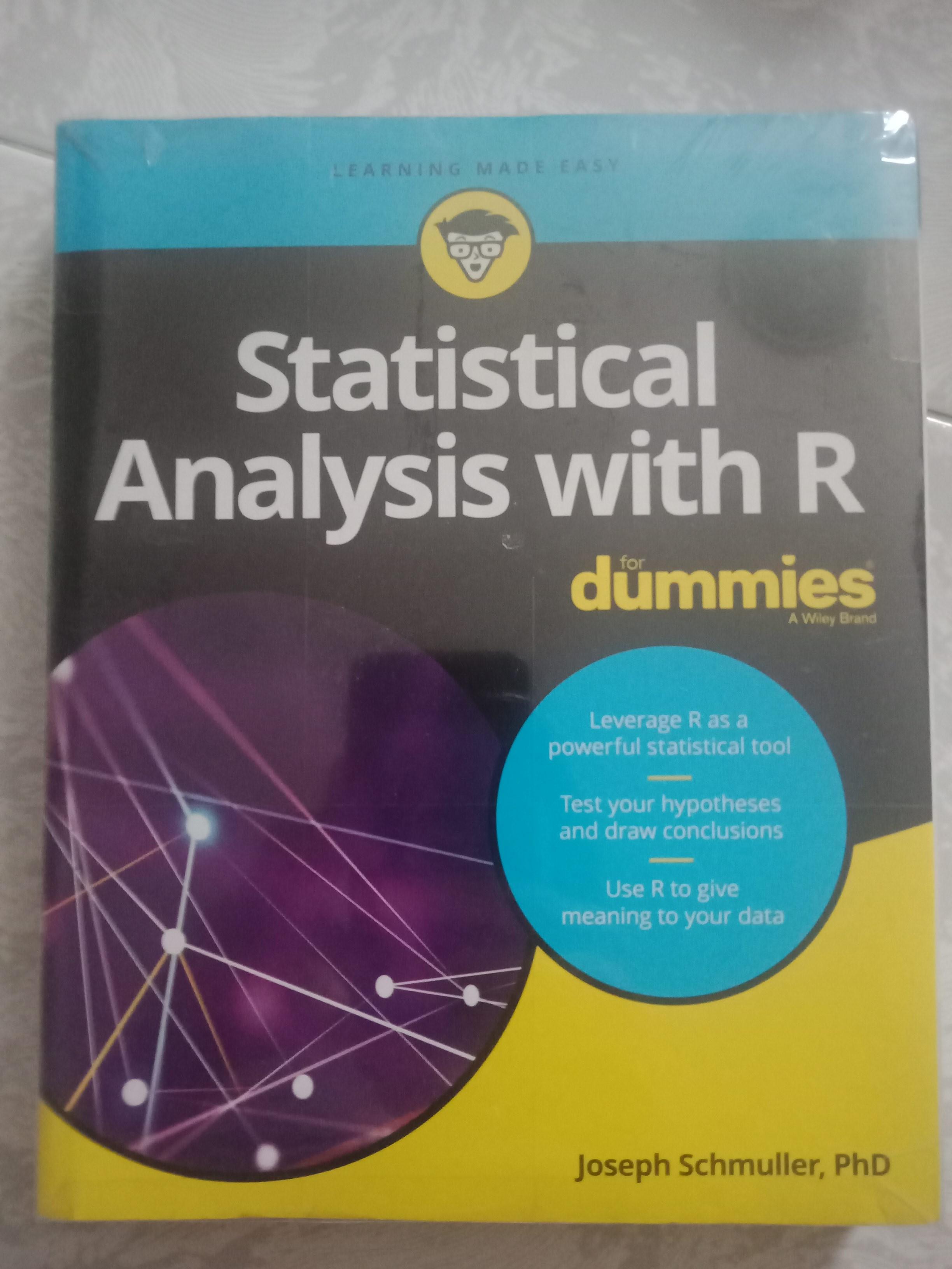 Statistical Analysis with R for dummies, Hobbies & Toys, Books ...