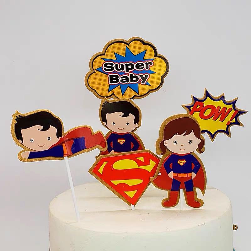 Supergirl Logo Inspired Edible Icing Cupcake or Cookie Decor Toppers - –  Bling Your Cake