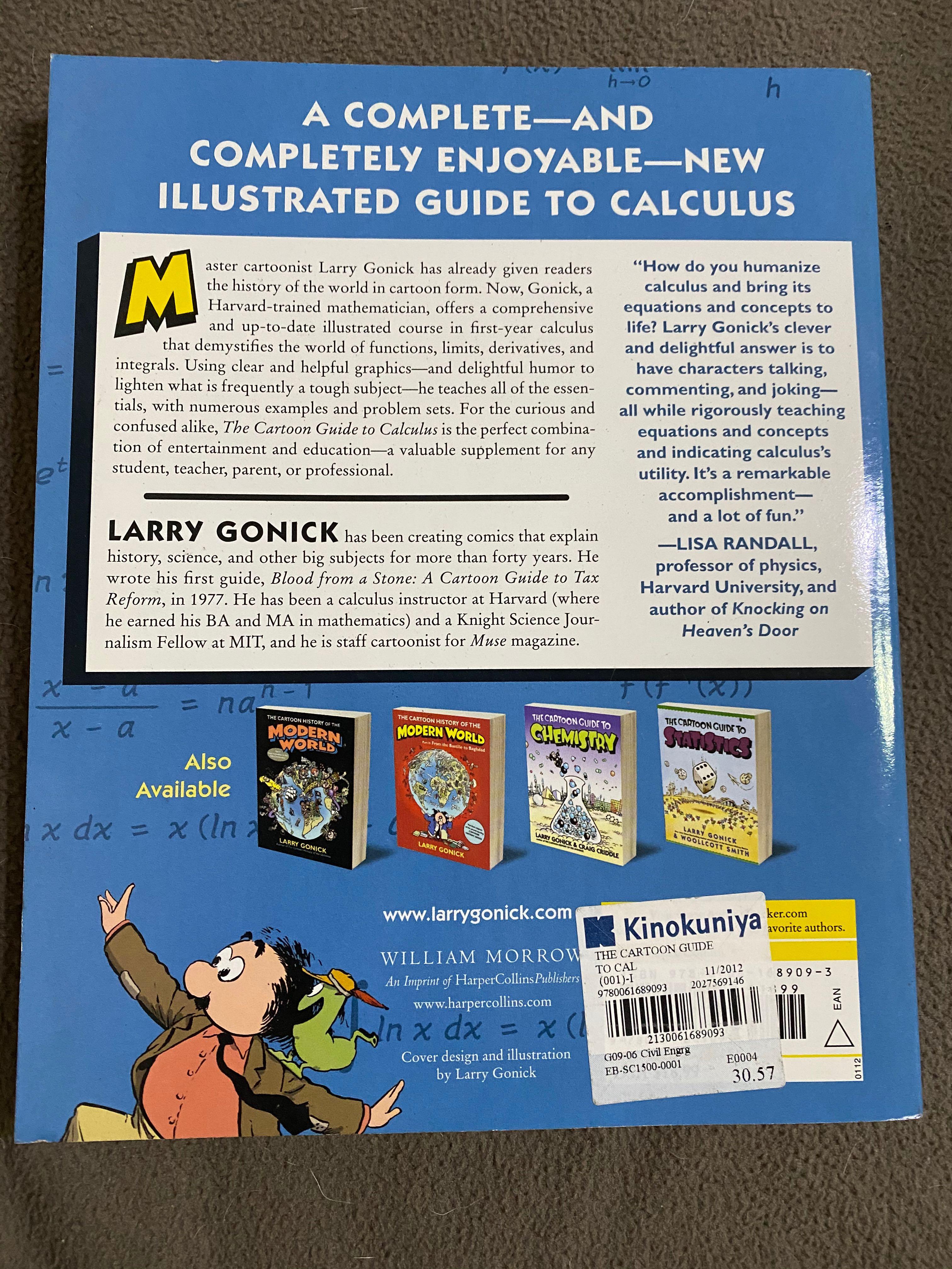 The Cartoon Guide To Calculus Books Stationery Textbooks